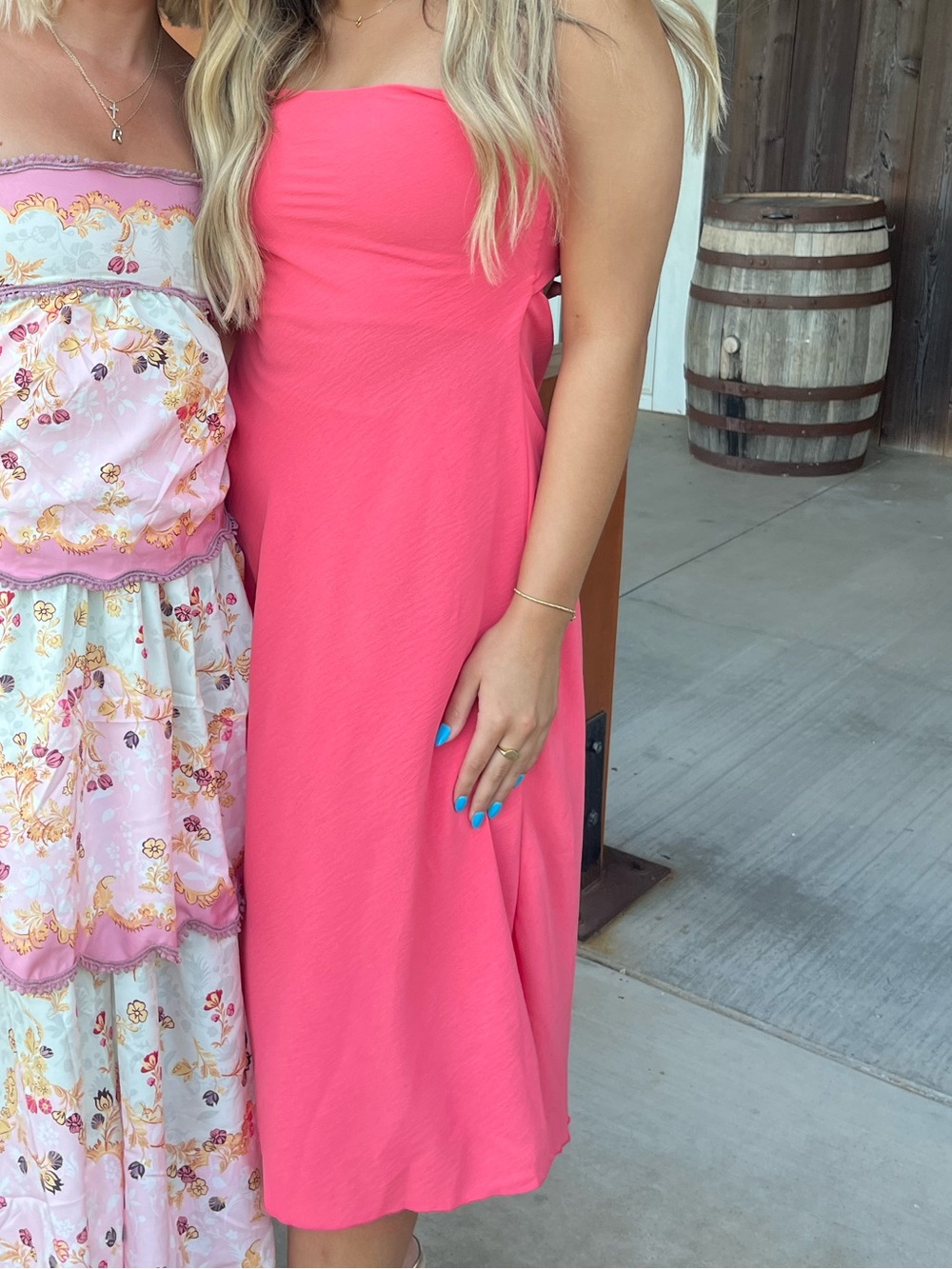 Pink dress